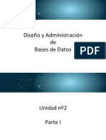 Bases de Datos - Unidad 2 - 2020 - Parte I