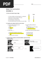 UNIT - 10 - TV - Activity - Worksheets Sit Come