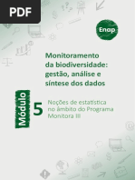 Módulo 5 - Noções de Estatística No Âmbito Do Programa Monitora III