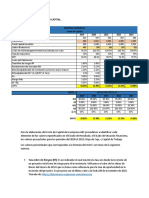 Calculo de Costo Capital