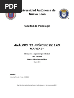 Analisis El Principe de Las Mareas