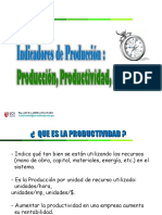 Indicadores de Produccion