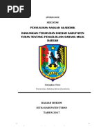 Penyusunan Naskah Akademik Rancangan Peraturan Daerah Kabupaten Tuban Tentang Pengelolaan Barang Milik Daerah