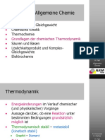 13 Chemische Thermodynamik