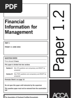 F2 Past Paper - Question06-2004