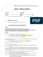 Phase 1 Theory Check: Flight Rules and Air Law