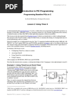 Introduction To Pic Programming: Programming Baseline Pics in C