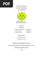 Laporan Praktikum Porifera Kelompok 2 - Prak Zoologi Invertebrata