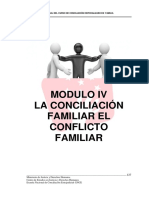 La Conciliacion Familiar en Conflicto