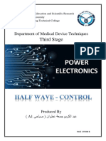 Experiment No.2 Half Wave Control R Load