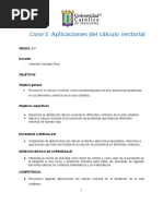 Mini Clase Calculo Vectorial