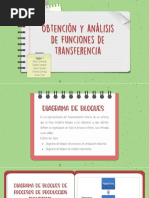 Obtención y Análisis de Funciones de Transferencia