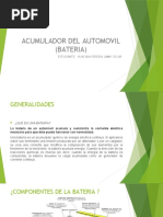 Acumulador Del Automovil