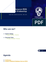 Migrating To Amazon RDS Via Xtrabackup
