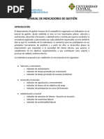 Manual de Indicadores de Gestión 