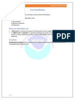 Cost Classification: Total Product/ Service