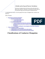 Classifications of Conductor Elongation: 3 Types of Conductor Models Used in Sag and Tension Calculations