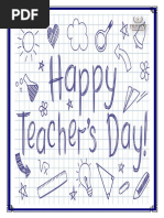 Happy Teachers Day