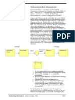 The Transmission Model of Communication: Markus Schröppel 2009