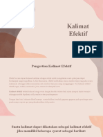 Kalimat Efektif Bahasa Indonesia