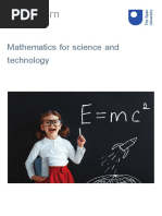 Mathematics For Science and Technology Printable