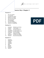 Answer Key Chapter 3