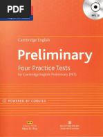 Collins PET Four Practice Tests