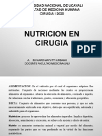 Nutricion en Cirugia