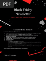 Black Friday Newsletter by Slidesgo