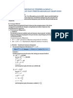 Modul Persamaan Eksponen