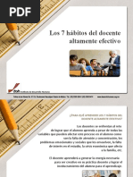 Los 7 Hábitos Del Docente Altamente Efectivo