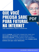 Ebook o Que Você Precisa para Faturar Na Internet