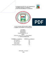 Ciencias Relacionadas A La Bioquímica