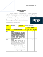 Cobertura Curricular 2021 Segundo Trimestre Sexto