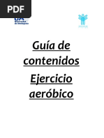 Guia Ejercicio Aerobico Contenido y Reforzamiento