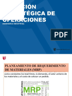 Sesión 07, B. Planeamiento de Requerimiento de Materiales - MRP