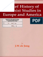 De Jong 1997 - Buddhist Studies in Europe and America