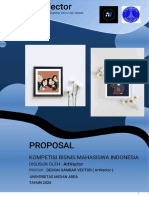 Proposal Kewirausahaan (ArtVector)