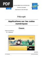 1 Polycopié 1 Cours Ansys Boulenouar V1