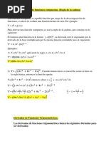 Derivadas de Funciones Compuestas