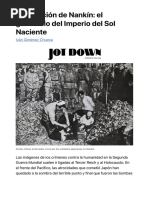 La Violación de Nankín - El Genocidio Del Imperio Del Sol Naciente - Jot Down Cultural Magazine