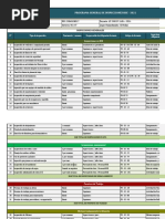 Programa General Inspecciones HSE