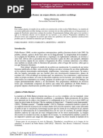 Pablo Ramos: Un Corpus Abierto, Un Archivo en Diálogo - Mónica Rubalcaba - Universidad Nacional de Quilmes