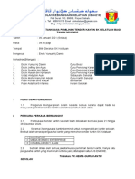 Minit Mesyuarat Pemilihan Tender Kantin Bagi Tahun 2021