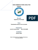 Tarea 1 Fundamentos de Economia