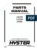 L02.0M LO2.0M (A939) : 1594079 ©2012 Hyster Company 07/2012