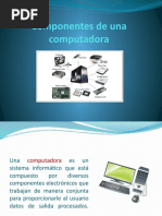 Componentes de Una Computdora