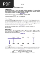 Time Value of Money Assignment