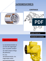 Ransmisión Planetaria de 2v y 2d Avance Reversa Primera Segunda