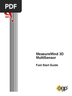 MeasureMind 3D Fast Start Guide